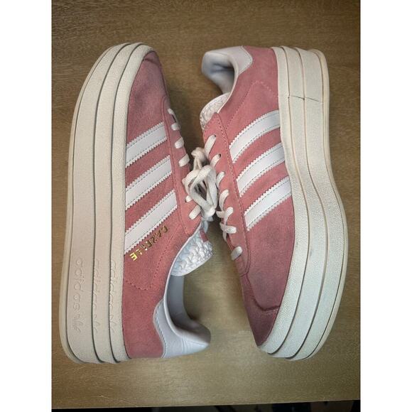 Adidas Gazelle Bold Super Pop Pink Size 9.5 - Picture 6 of 8